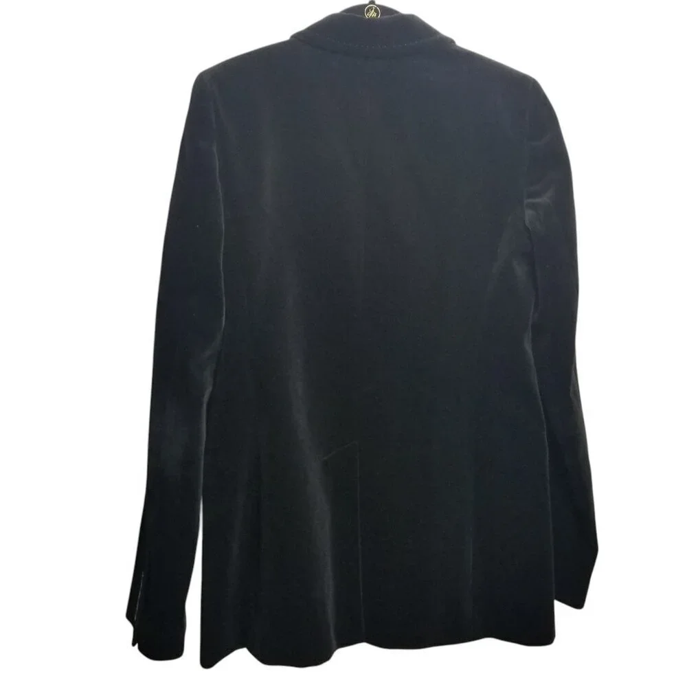 J. Crew Ludlow Men's Black Velvet Blazer Sz T8/ 38S